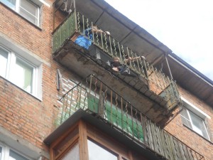 Балкон до ремонта