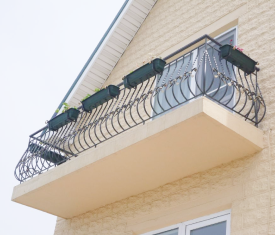 Усиление балконной плиты